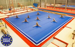 Airgym Airfloor H33 Pro ilmatäytteinen kanveesi 12,6 x 12,6 AG-1260-1260-33