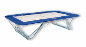 Eurotramp FIG Premium trampoliini kuljetuslaitteistolla EU-08040