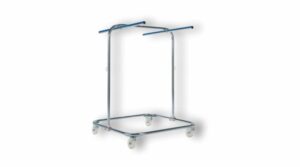 Eurotramp trampettien/minitrampoliinien kuljetus- ja säilytysvaunu EU-510100