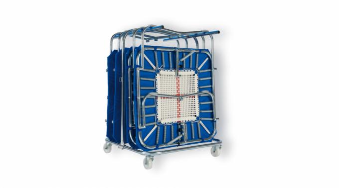 Eurotramp trampettien/minitrampoliinien kuljetus- ja säilytysvaunu EU-510100 - Image 2