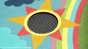 Eurotramp Playground Kids Loop trampoline XL 2 x 2 m U-97012