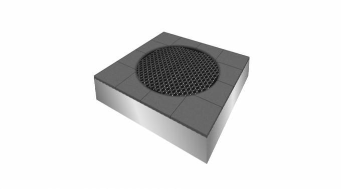 Eurotramp Playground Kids Tramp Loop XL 2 x 2 m with special coated trampoline jumping bed