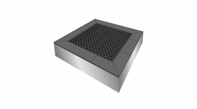 Eurotramp Kids Tramp Playground XL ground trampoline 2 x 2 m reinforced jumping bed