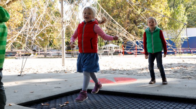 Eurotramp Kindergarten Sport-Thieme Adventure trampoliini 3 x 2 m EU-97506 - Image 2