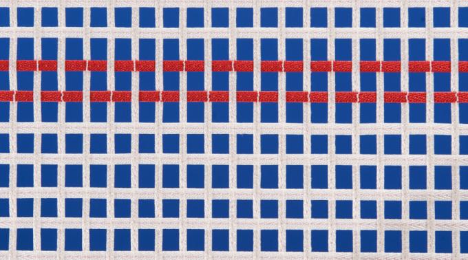 Eurotramp trampoliinin verkko 426 x 213 cm, 6 x 4 mm sisäänommellut metalliankkurit EU-E26210