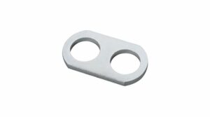 Eurotramp 2-hole plate for rubber cable