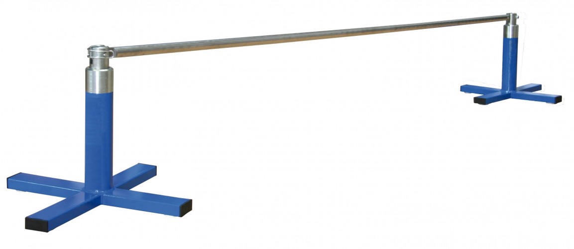 Floor asymmetric bar handrail