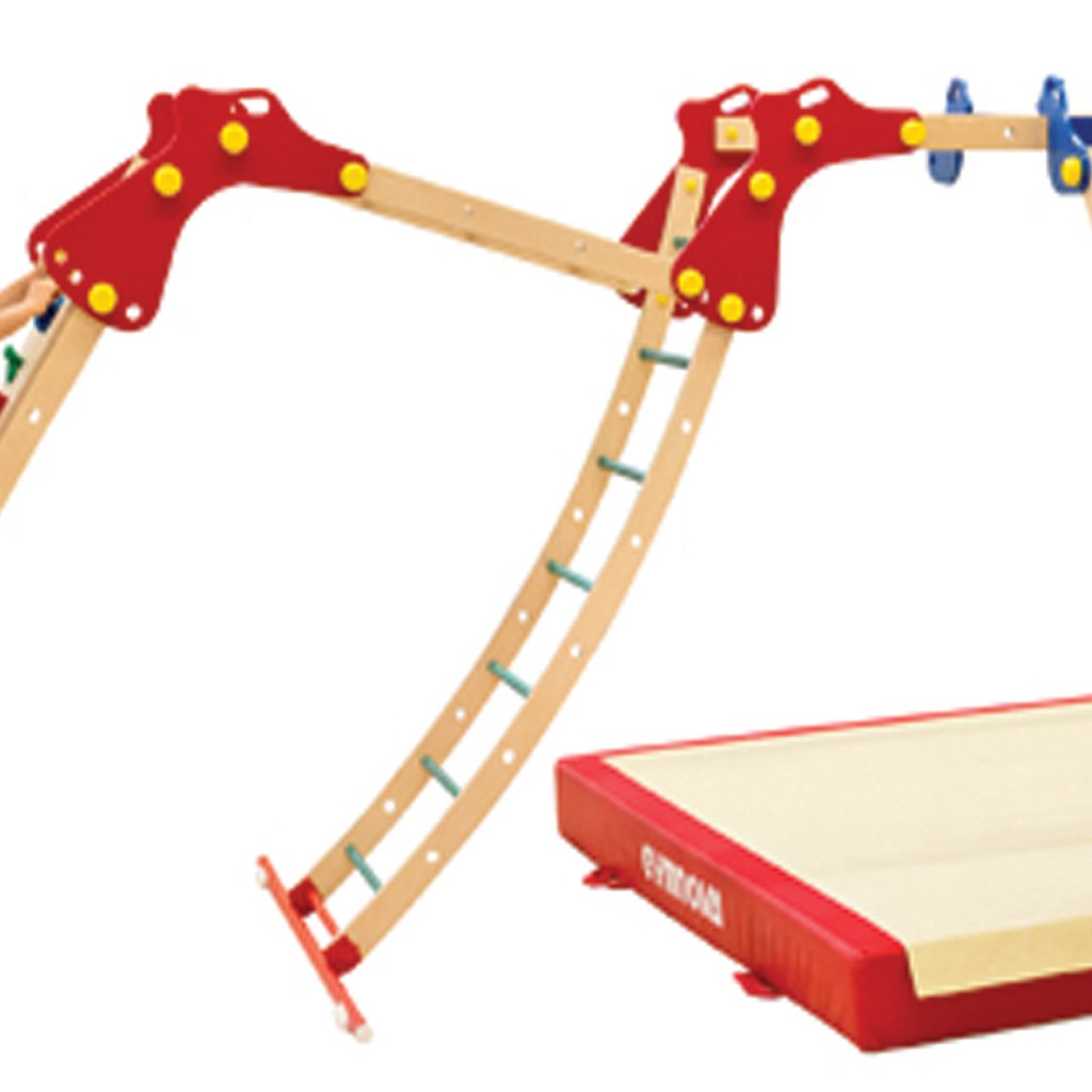 Gymnova Educ’Gym large curved ladder GY-0101 - Image 2