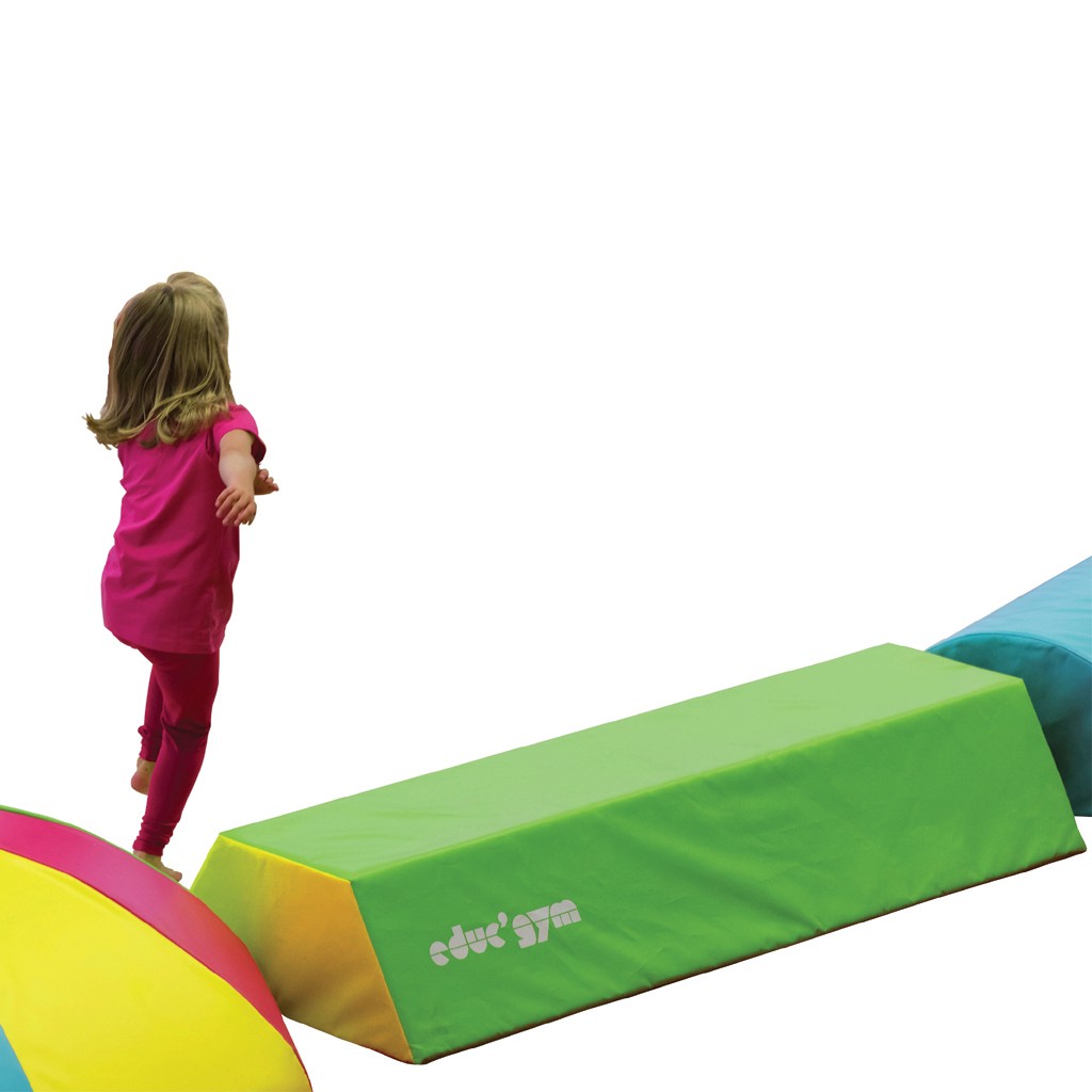 Gymnova Educ’gym Vario half-hexagon balance module 150 x 60 x 26 cm - Image 2