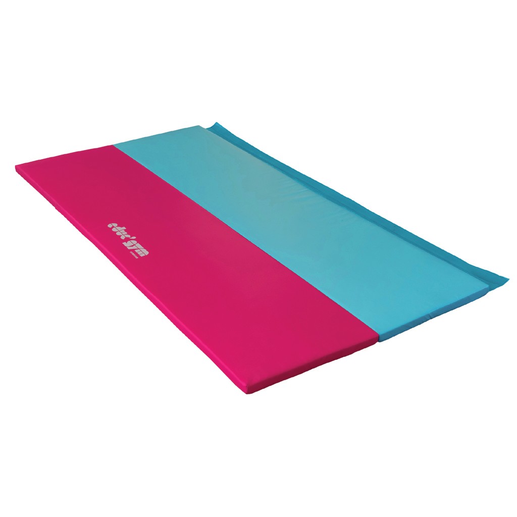 Gymnova Educ’gym blue-pink foldable mat 200 x 100 x 4 cm GY-0451