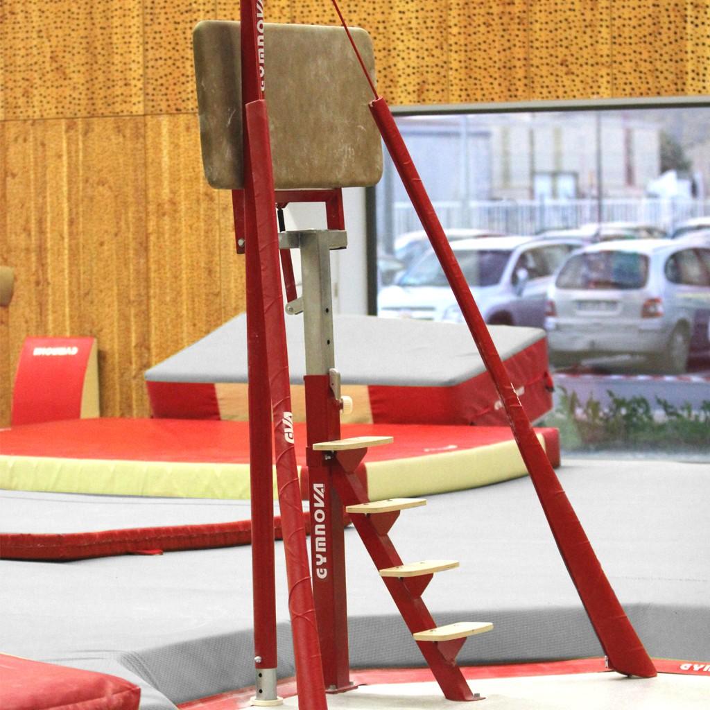 Gymnova detachable accesss platfrom for asymmetric bars and high bar - Image 2