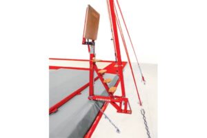 Gymnova pit-side swivel access platform for rings GY-2710