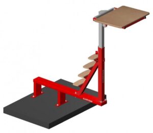 Gymnova pit-side swivel access platform