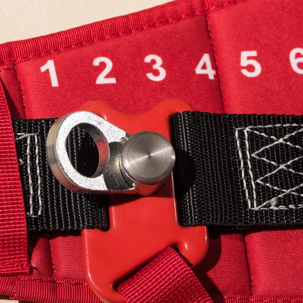 Gymnova adjustable somersault belt with adjustable leg straps - Image 2