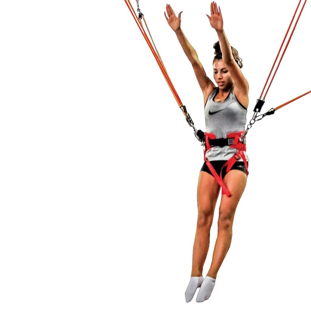 Gymnova adjustable somersault belt with adjustable leg straps - Image 4