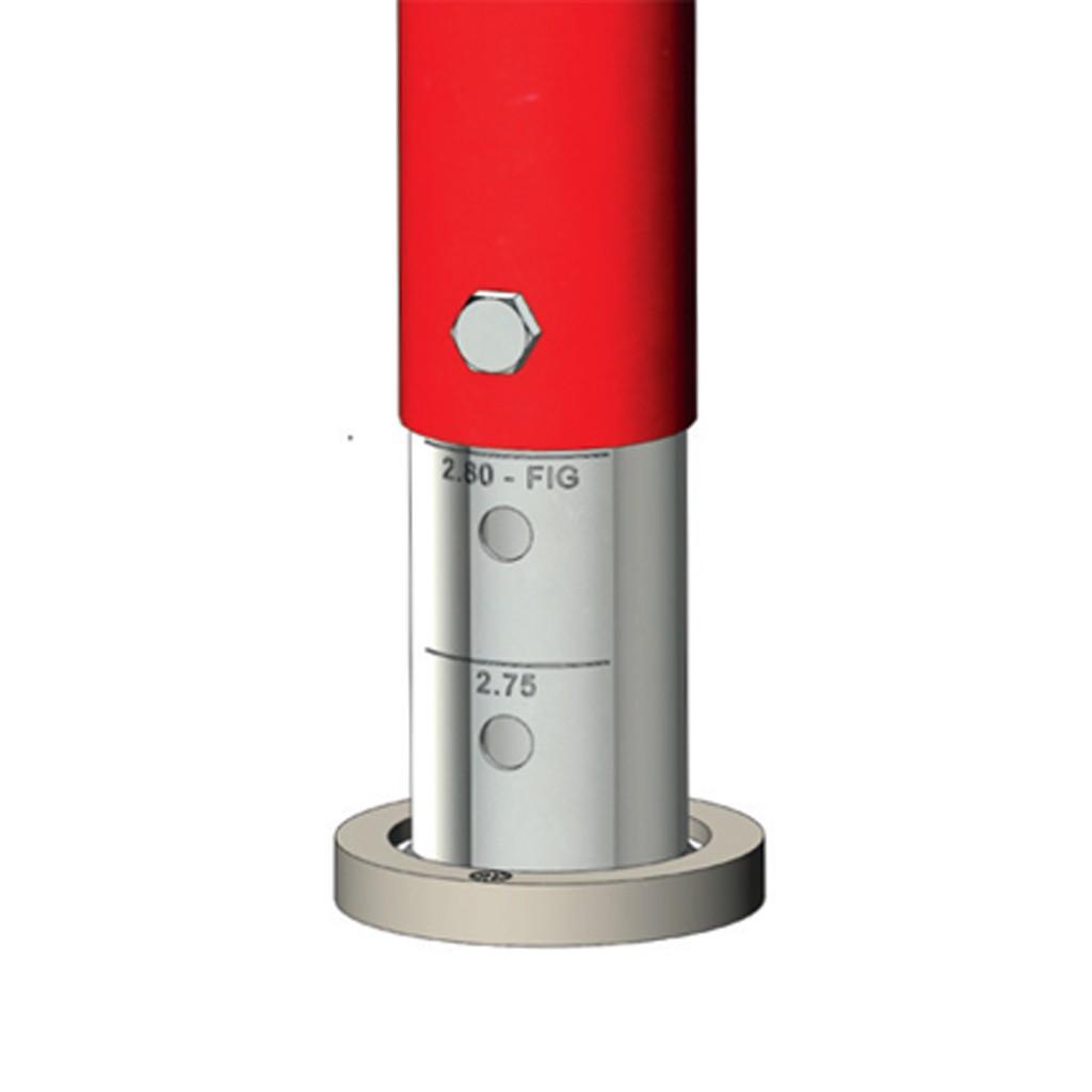 Gymnova FIG Montreal high bar with safety hand-rail - Image 4