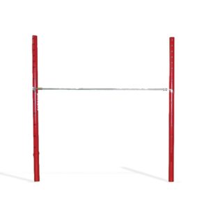 Gymnova high bar with 3 steel rails, 4 uprights and 4 sleeves