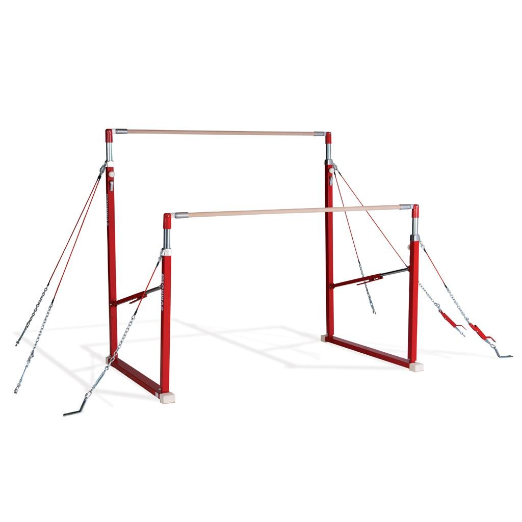 Gymnova training asymmetric bars with short cable system