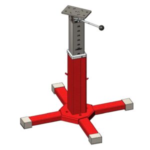 Gymnova complete vaulting table pedestal base without guard GY-3401