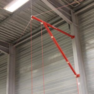 Gymnova seinään kiinnitettävä rengasteline GY-3750