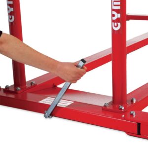 Gymnova Compact nojapuut taittuvilla jaloilla ja integroiduilla kuljetuspyörillä GY-3906