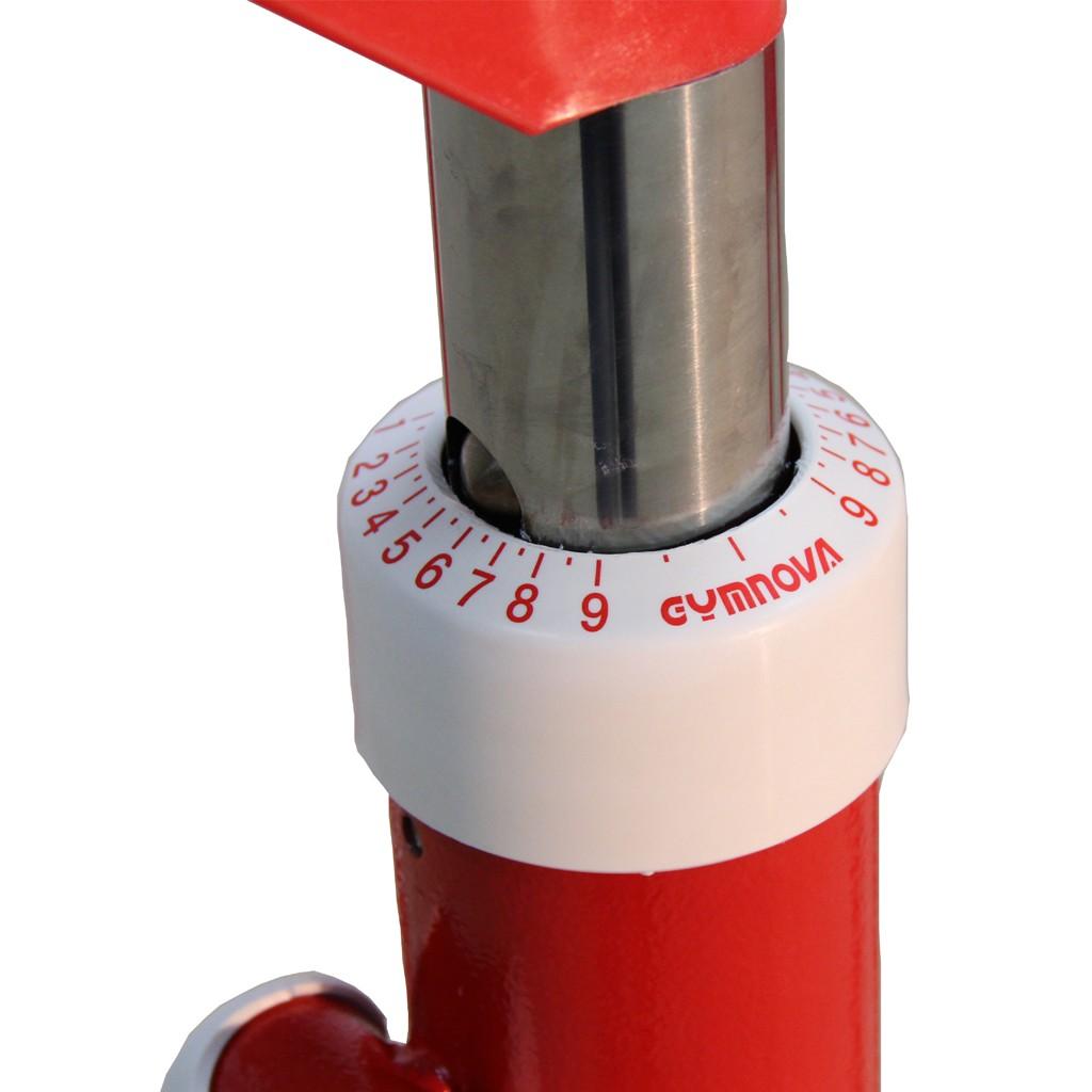 Gymnova training parallell bars with folding feet and transport trolleys - Image 3