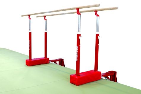 Gymnova sivusuunnassa käännettävät nojapuut alastulomonttua varten GY-3931 - Image 2