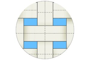 Gymnova bed for large competition trampolines 13 x 13 mm