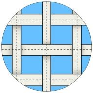 Gymnova bed for large competition trampolines 6 x 4 mm