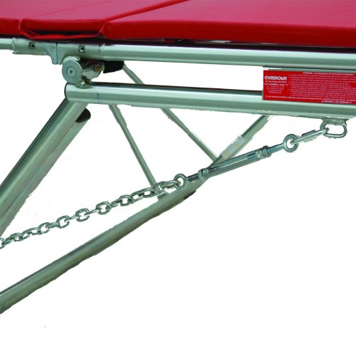 Gymnova FIG trampoline with end decks and mats - Image 3