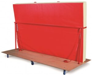 Gymnova trolley for vertical storage
