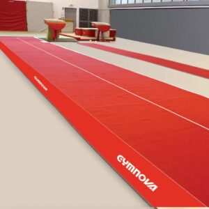 Gymnova sprung track Montreal with carpet