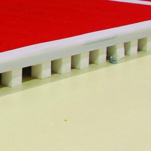 Gymnova volttirata rullattavalla neulehuopapintaisella päällismatolla 14 x 2 m GY-6180