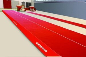 Gymnova track with steel springs 13,5 x 2 m