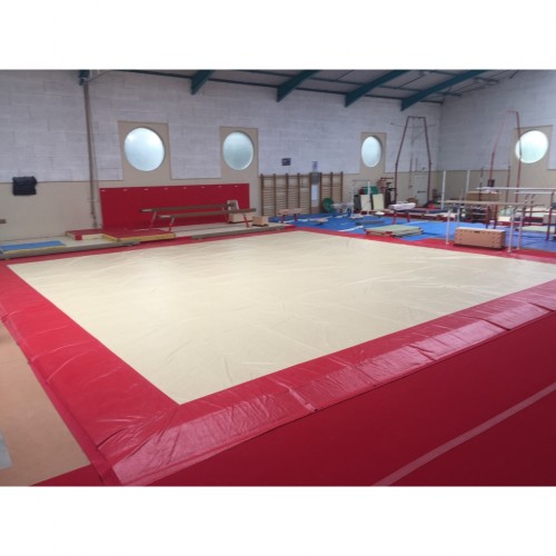 Gymnova kanveesin kaksivärinen PVC suojapäällinen 14 x 14 m GY-6372 - Image 2