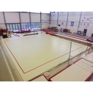 Gymnova voimistelukanveesin yksivärinen PVC suojapäällinen 14 x 14 m GY-6376