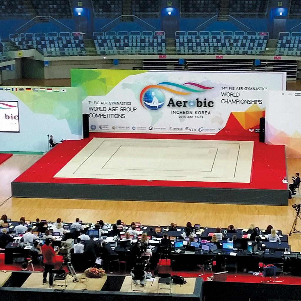 Gymnova Cancun aerobic kilpakanveesi 12 x 12 FIG GY-6632