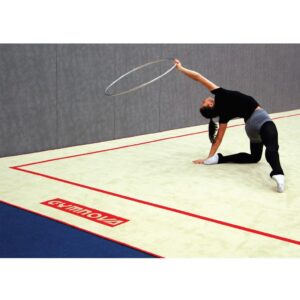 Gymnova FIG joukkue- ja rytmisen voimistelun kilpavoimistelumatto tarraliitosnauhoilla GY-6656