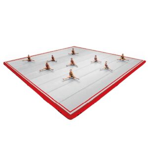 Gymnova ilmatäytteinen voimistelukanveesi 12,6 x 12,6 x 0,2 m GY-6676