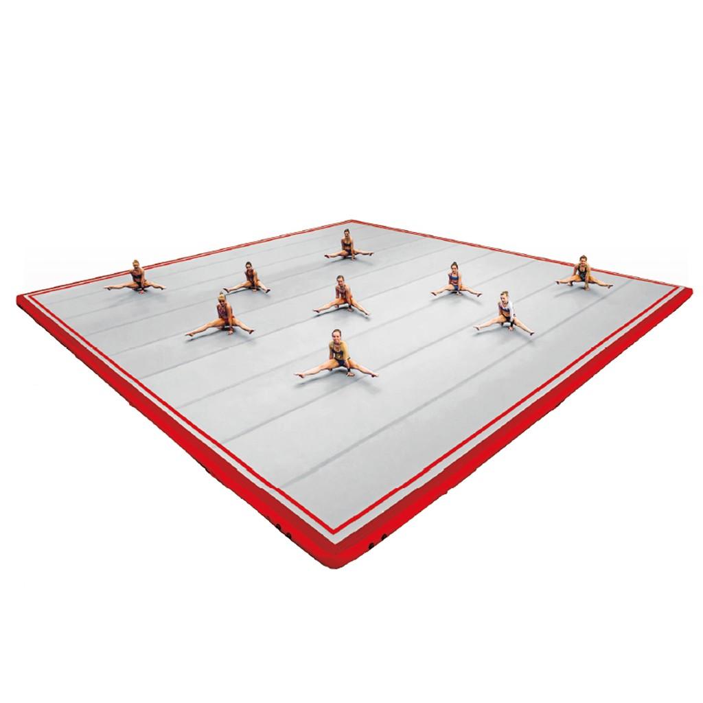 Gymnova ilmatäytteinen voimistelukanveesi 12,6 x 12,6 x 0,2 m GY-6676