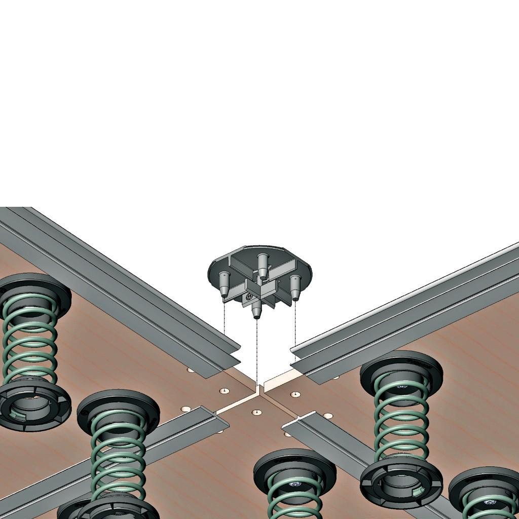 Gymnova joustava lattia 13,05 x 13,05 m GY-6781 - Image 2