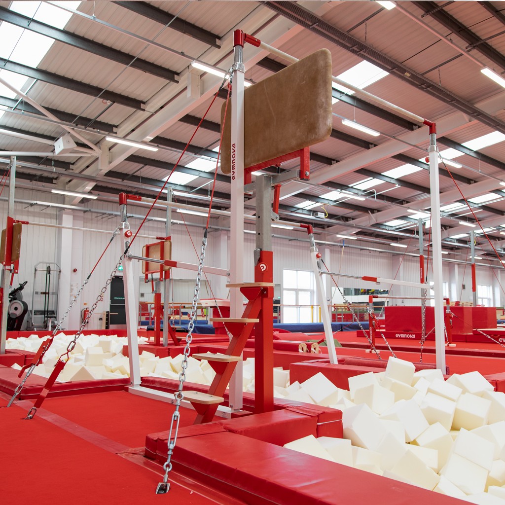 Gymnova New Generation 3-layer sunken landing pit with foam cubes - Image 2