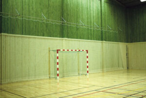 KGM white retractable safety net 4 x 16 m KG-120020