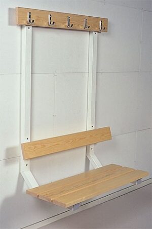 KGM solid wall-mounted bench
