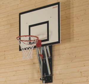KGM Automatic 180 x 105 cm koripalloteline kaasujousella 80cm etäisyys seinästä KG-210047