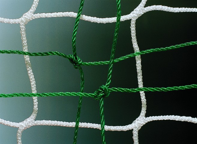 KGM jalkapalloverkko 11-henk. 120 mm silmukalla KG-225557-2