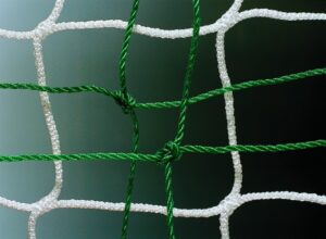 KGM fotbollsnät 7 personer med 120 mm ögla