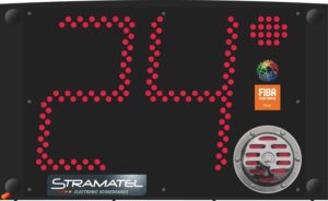 KGM Stramatel remote control clock 12/24 sec KG-255225