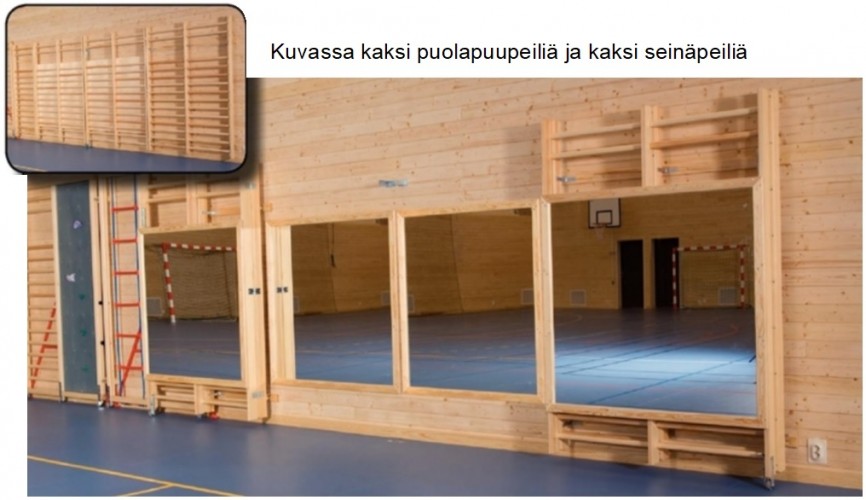 KGM 2-osainen avattava puolapuu-peilimoduuli KG-F115075 - Image 2