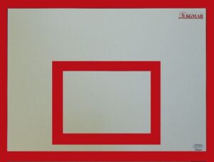 KGM basketball board for training use 120 x 90 cm